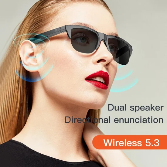 2022 Hot Sale Audio Bluetooth Sonnenbrille Mode Smart Brille