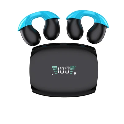 Knochenleitende Ohrhörer Stereo Q96 Tws Touch Gaming Kopfhörer Bt 5.3 Drahtloser Kopfhörer