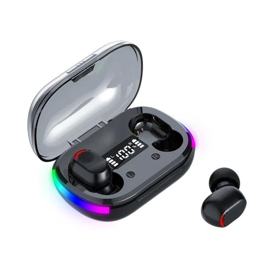 Kopfhörer In-Ear Tws Kopfhörer HiFi Stereo Wasserdicht Bt 5,3 LED Display RGB Lampe Drahtlose Bluetooth Ohrhörer