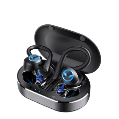Tws Sport Headset Drahtloser Ohrbügel Stereo Wasserdichter Bluetooth-Kopfhörer