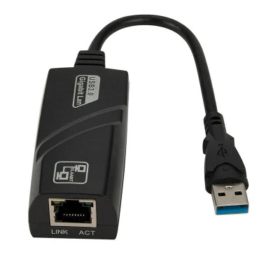 USB 3.0 auf Ethernet RJ45 LAN Gigabit Adapter 10/100/1000 Mbit/s